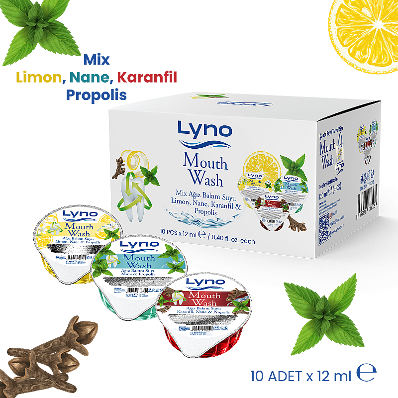 10'lu Mix cup Nane&Limon&Karanfil Propolis - 2