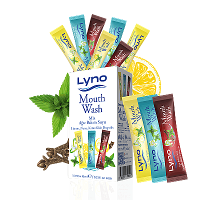 10'lu Mix Stick Nane&Limon&Karanfil Propolis 