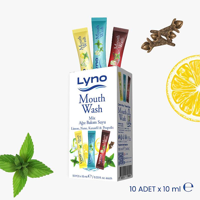 10'lu Mix Stick Nane&Limon&Karanfil Propolis - 2